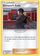 057/68 Giovannis Exile Trainer Uncommon Hidden Fates Single Card