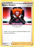 058/072 Bosss Orders Rare Shining Fates Single Card