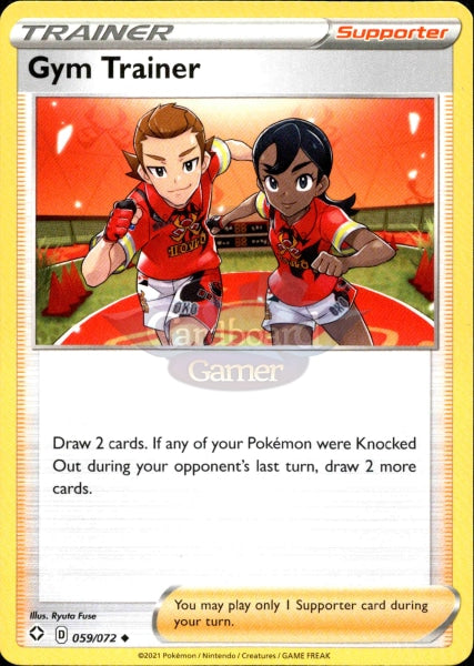 059/072 Gym Trainer Uncommon Shining Fates Single Card