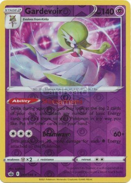 061/198 Gardevoir Rare Reverse Holo Chilling Reign Single Card