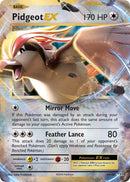 64/108 Pidgeot EX Rare Evolutions