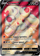 064/072 Alcremie V Full Art Ultra Rare Shining Fates Single Card