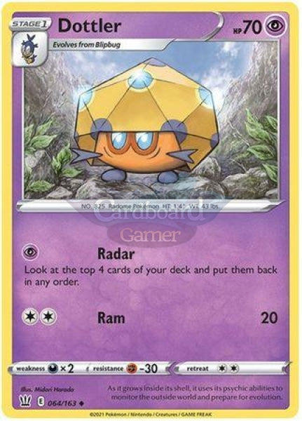 064/163 Dottler Uncommon Battle Styles Single Card