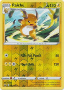 066/202 Raichu Rare Reverse Holo Sword & Shield