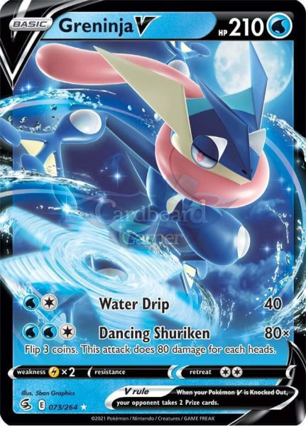 073/264 Greninja V Fusion Strike Single Card