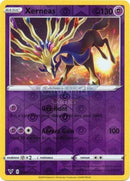 078/185 Xerneas Holo Rare Reverse Vivid Voltage Single Card
