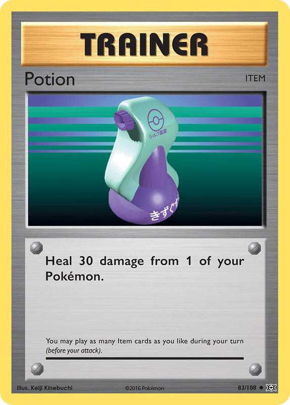 83/108 Potion Uncommon Trainer Evolutions