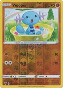 083/185 Wooper Common Reverse Holo Vivid Voltage Single Card