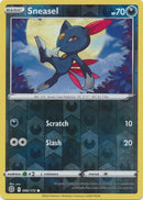 086/172 Sneasel Common Reverse Holo Brilliant Stars Pokemon TCG