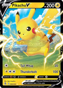 086/264 Pikachu V Fusion Strike Single Card