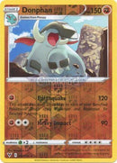 087/185 Donphan Rare Reverse Holo Vivid Voltage Single Card