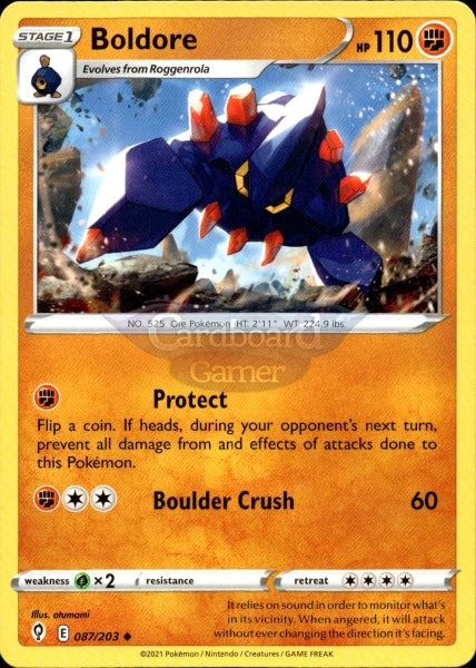 087/203 Boldore Evolving Skies Single Card