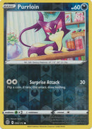 090/172 Purrloin Common Reverse Holo Brilliant Stars Pokemon TCG
