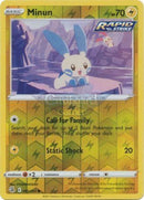 090/264 Minun Common Reverse Holo Fusion Strike Single Card