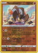 092/185 Terrakion Rare Reverse Holo Vivid Voltage Single Card