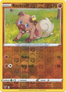 094/185 Rockruff Common Reverse Holo Vivid Voltage Single Card