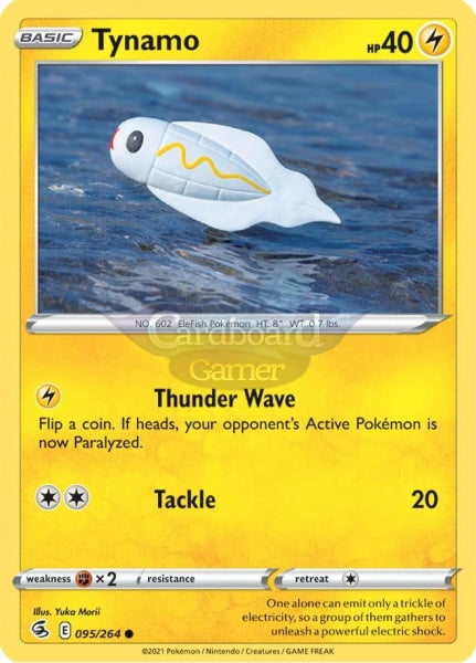 095/264 Tynamo Common Fusion Strike Single Card