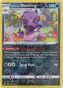 098/198 Galarian Slowking Rare Reverse Holo Chilling Reign Single Card