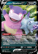 099/189 Galarian Slowbro V Ultra Rare Darkness Ablaze Single Card