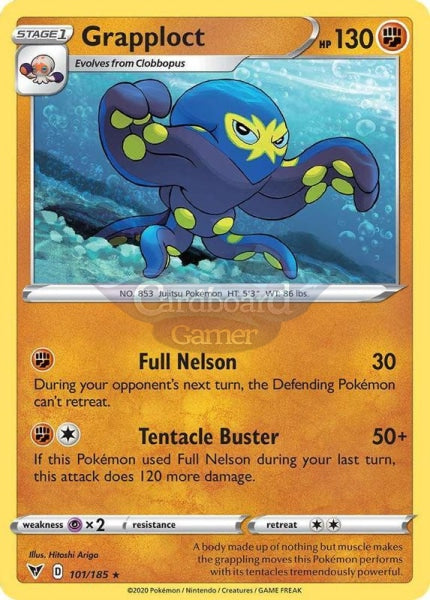 101/185 Grapploct Rare Vivid Voltage Single Card