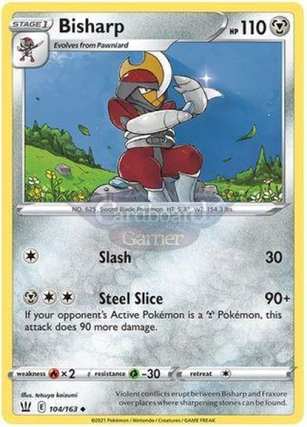 104/163 Bisharp Uncommon Battle Styles Single Card