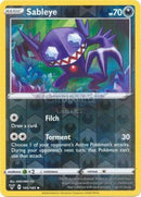 105/185 Sableye Uncommon Reverse Holo Vivid Voltage Single Card
