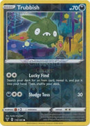 110/185 Trubbish Common Reverse Holo Vivid Voltage Single Card