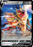 105/172 Zamazenta V Ultra Rare Brilliant Stars Pokemon TCG