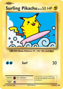 111/108 Surfing Pikachu Secret Rare Evolutions