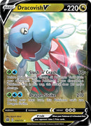 114/172 Dracovish V Ultra Rare Brilliant Stars Pokemon TCG