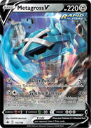 112/198 Metagross V Ultra Rare Chilling Reign Single Card
