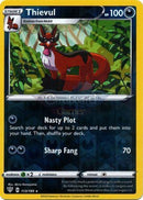113/189 Thievul Rare Reverse Holo Darkness Ablaze Single Card