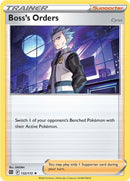 132/172 Boss's Orders Trainer Holo Rare Brilliant Stars Pokemon TCG
