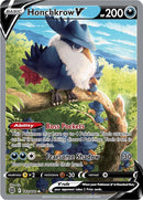 162/172 Honchkrow V Full Alt Art Ultra Rare Brilliant Stars Pokemon TCG