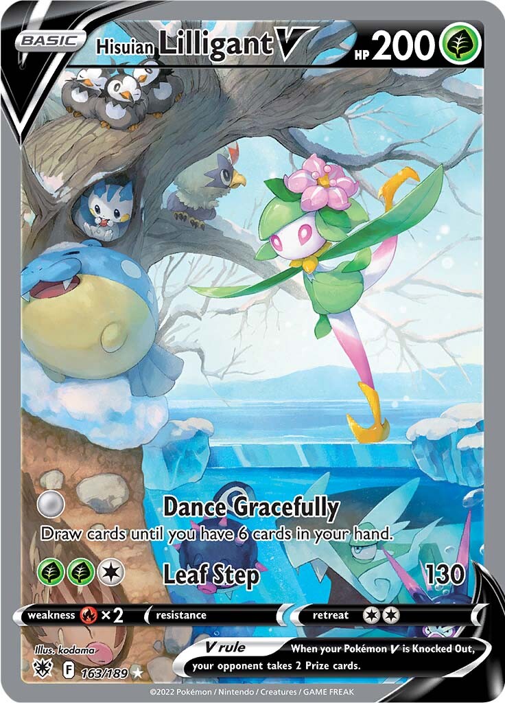 163/189 Hisuian Liligant V Alternate Art Astral Radiance