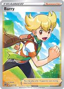 167/172 Barry Full Art Trainer Ultra Rare Brilliant Stars Pokemon TCG