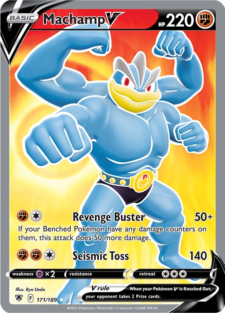 171/189 Machamp V Full Art Astral Radiance