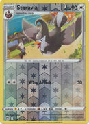 118/172 Staravia Uncommon Reverse Holo Brilliant Stars Pokemon TCG