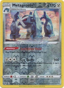 118/185 Metagross Rare Reverse Holo Vivid Voltage Single Card