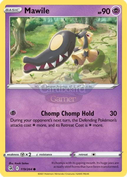 119/264 Mawile Common Fusion Strike Single Card