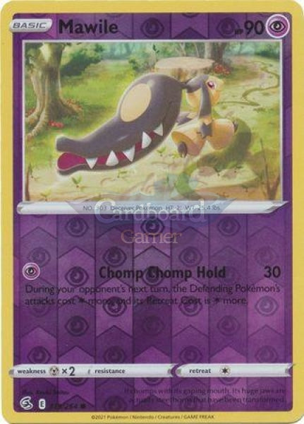 119/264 Mawile Common Reverse Holo Fusion Strike Single Card