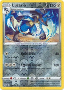 120/185 Lucario Rare Reverse Holo Vivid Voltage Single Card