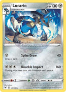 120/185 Lucario Rare Vivid Voltage Single Card