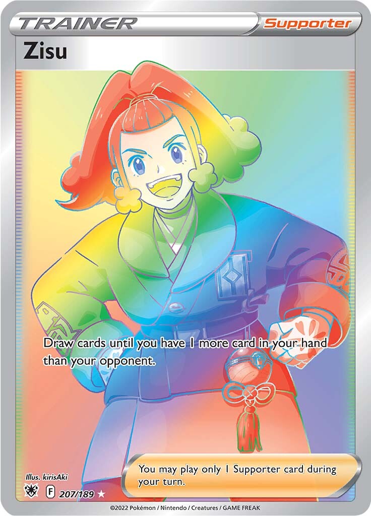 207/189 Zisu Hyper Rare Astral Radiance