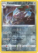 122/185 Excadrill Uncommon Reverse Holo Vivid Voltage Single Card