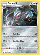 122/185 Excadrill Uncommon Vivid Voltage Single Card