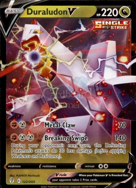 122/203 Duraludon V Evolving Skies Single Card