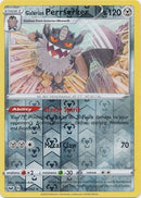 128/202 Galarian Perrserker Rare Holo Reverse Holo Sword & Shield