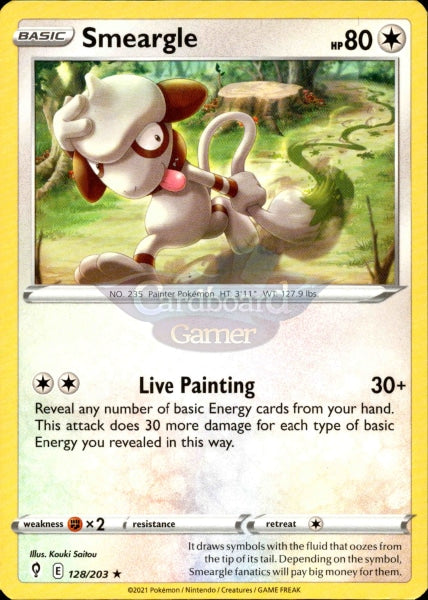 128/203 Smeargle Evolving Skies Single Card