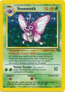 13/64 Venomoth Holo Rare Jungle Set Unlimited